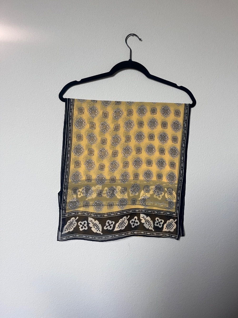 Ann Taylor Vintage Silk Scarf Made in Japan